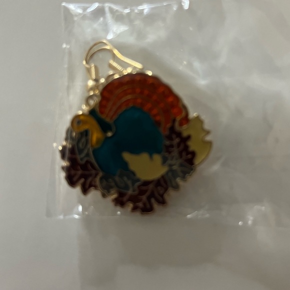 Jewelry - Colorful Turkey Earrings - NWOT